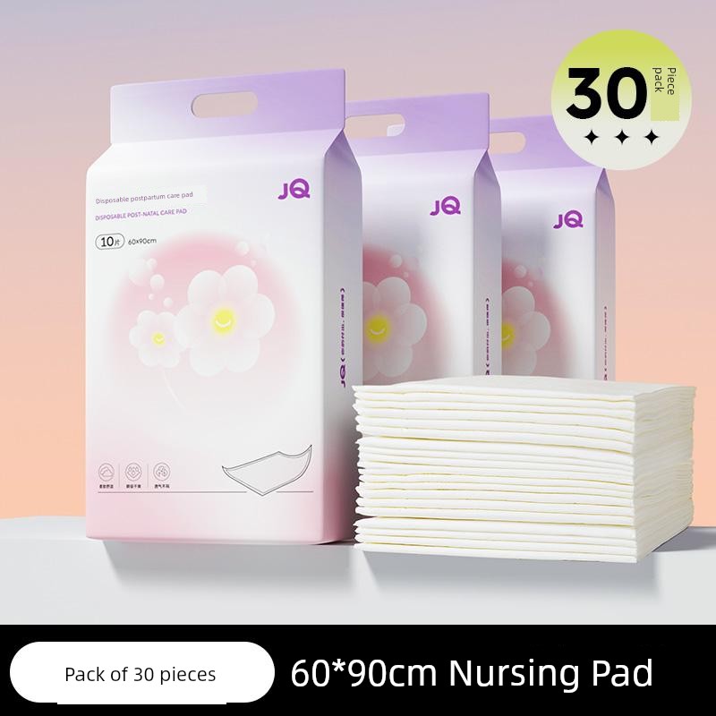 Jq Jingqi Maternity Postpartum Pad, Special for Pre and Postpartum Use, Extra Large Size Diaper Pad, Disposable Nursing Pad 60*90cm — 3