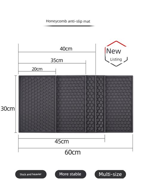 Barbershop hair stylist hair tool oil head electric push clipper non-slip pad haircut scissors fader storage mat