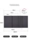 Barbershop hair stylist hair tool oil head electric push clipper non-slip pad haircut scissors fader storage mat