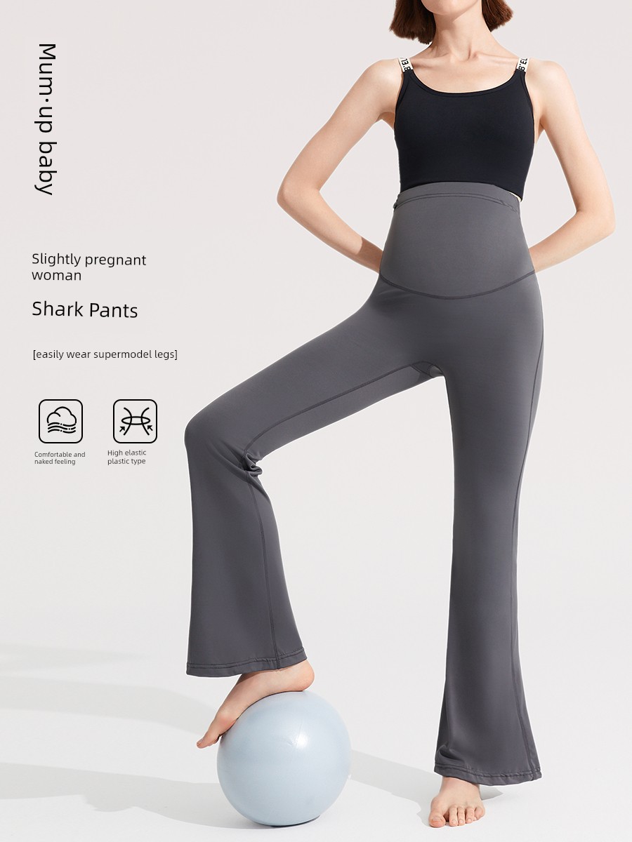 Pregnant Youpin Fleece-lined Autumn Outwear Yoga Pants