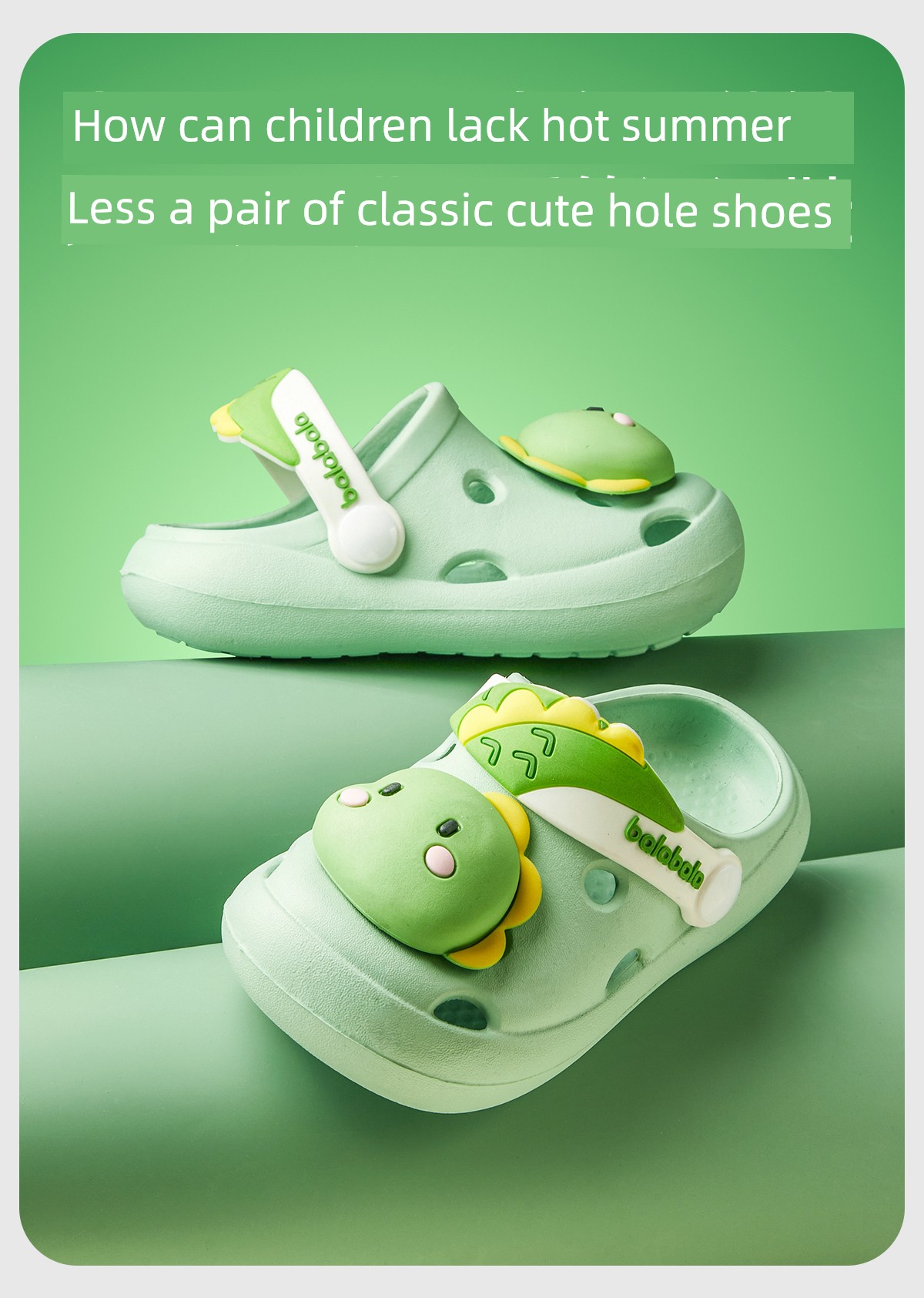 Balabala Summer Soft Bottom Bath Kids Slippers — 13