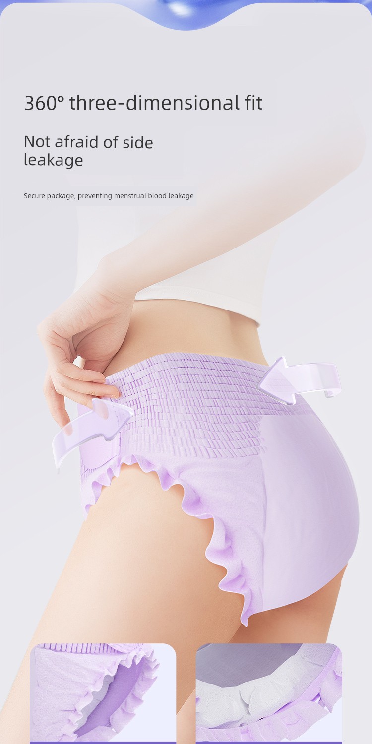 Maternity Sleep Pants Postpartum Sanitary Napkins Pull-Up Pants for Mothers Special Menstrual Pads Leak-Proof Comfort Pants for Expelling Lochia — 10