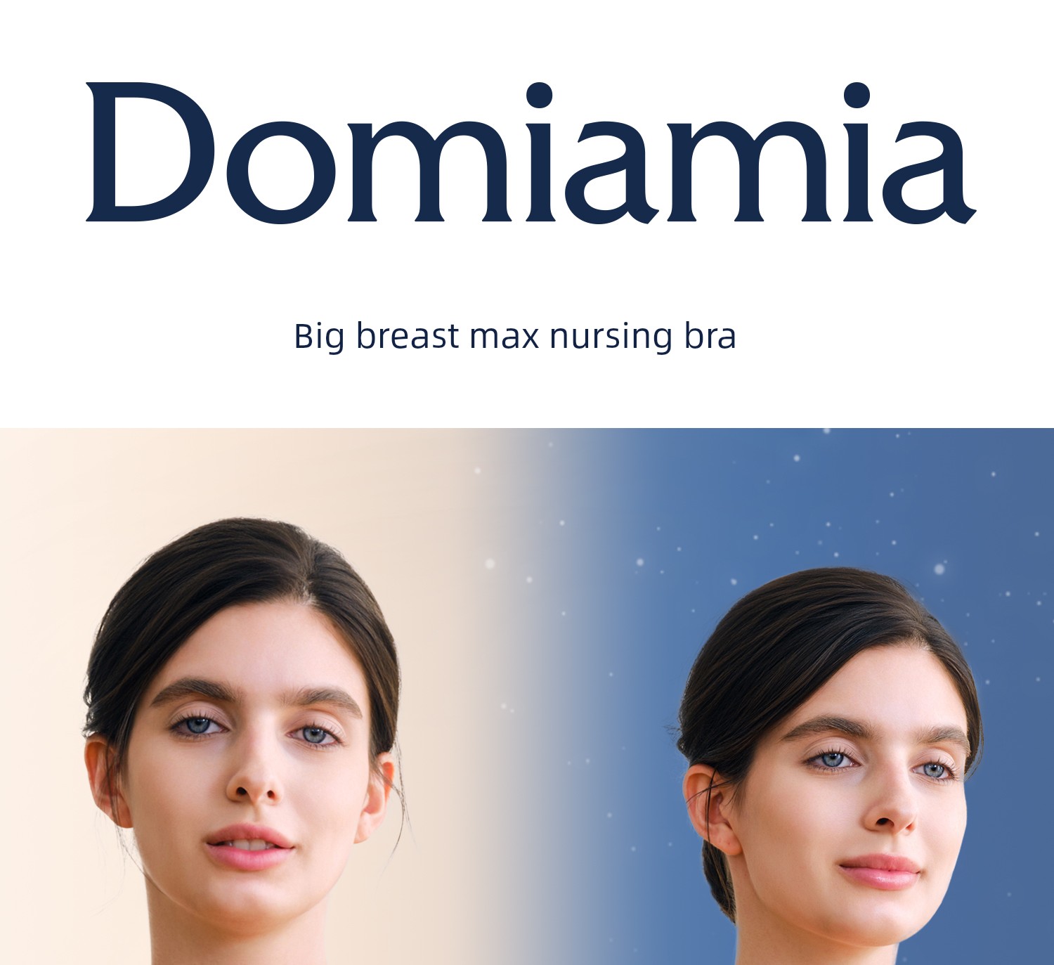 Domiamia Large-Breasted Nursing Bra Anti-Sagging Support Maternity Bra Large Size Postpartum Nursing Bra — 1