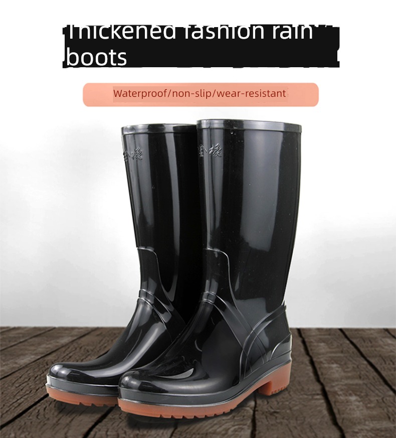Golden Oak fashion kitchen gardening Go to sea Women's money Rain shoes