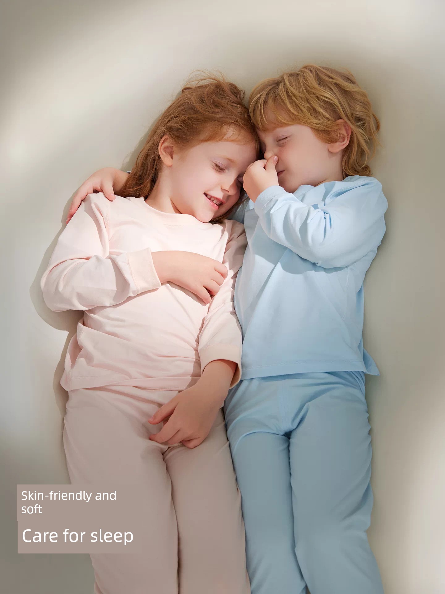 Beitais [Fetal Fat Skin] Children's Pajamas Girls' Long Sleeve Autumn Thin Style Boys' Two-Piece Set Baby Homewear — 4