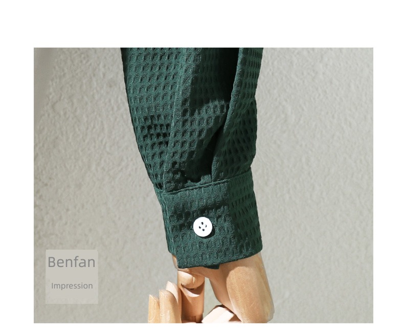 green Versatile occupation commute unique jacket shirt