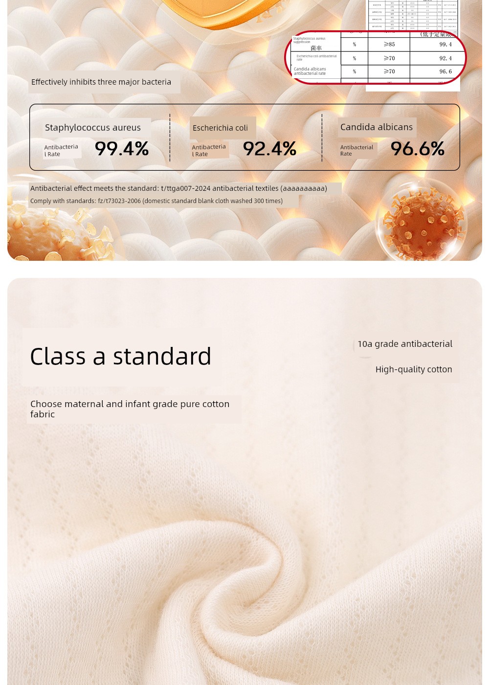 100% Pure Cotton Autumn and Winter 10A Antibacterial Maternity Wear, Class a Pure Cotton Air Cotton Layered Maternity Nursing Pajamas and Loungewear — 6