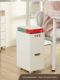Pullax book box classroom with high school student desk large capacity book storage box desktop storage box debris sorting box