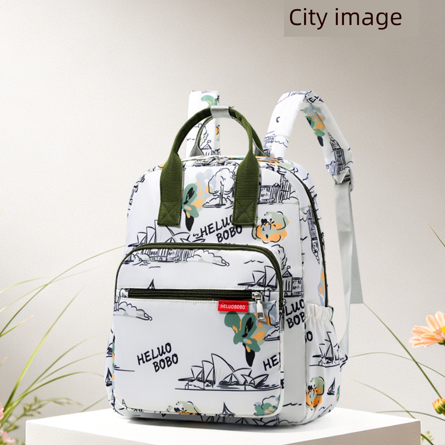 Jq Jingqi Mommy Bag: Lightweight, Stylish, Large-Capacity, Multifunctional New Model Backpack for Mother and Baby Outings — 5