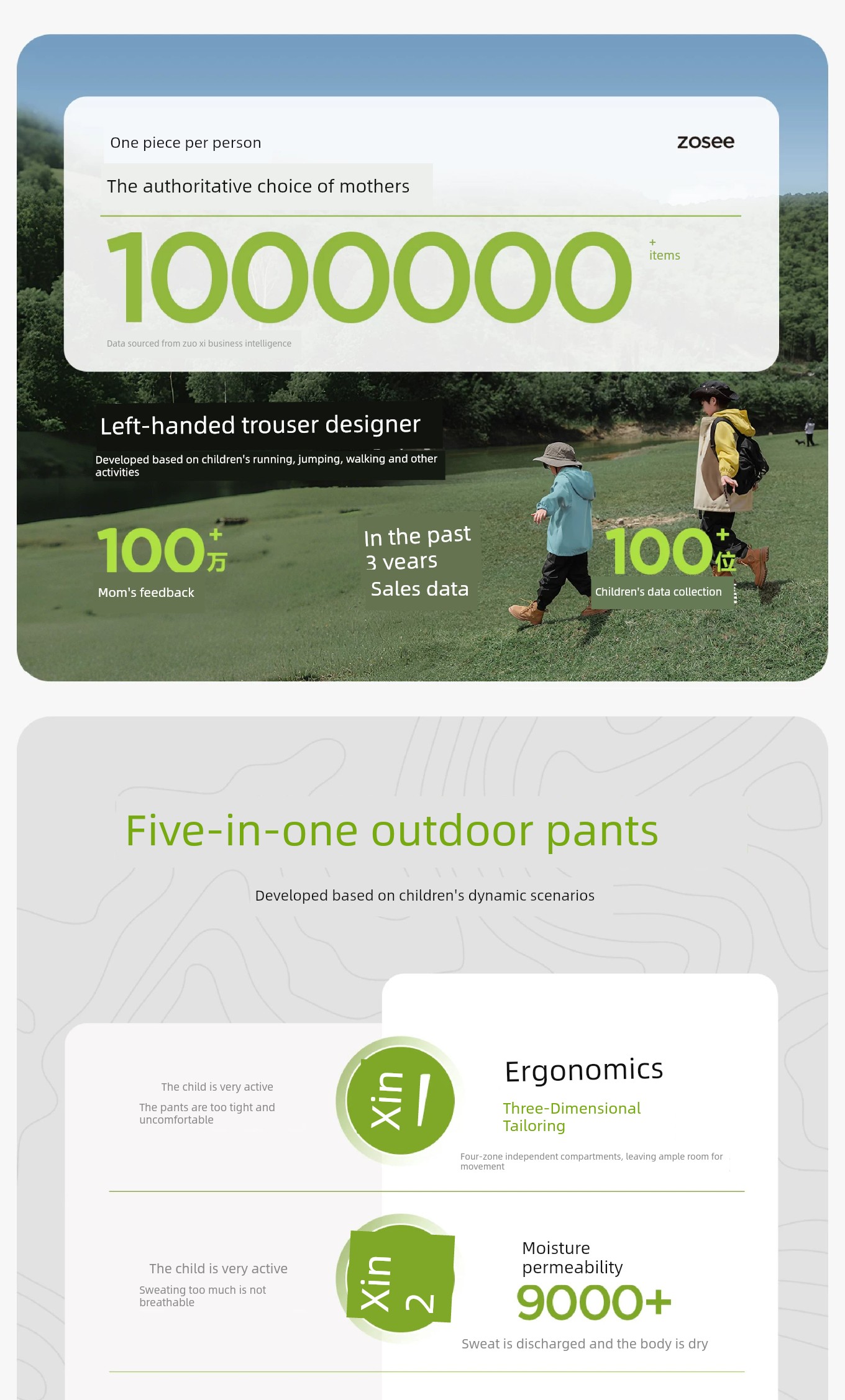 Zuoxi Children's Clothing Boys' Pants Children's Cargo Pants Autumn and Winter 2026 New Style for Older Children Fleece-Lined Outdoor Pants Long Pants — 10
