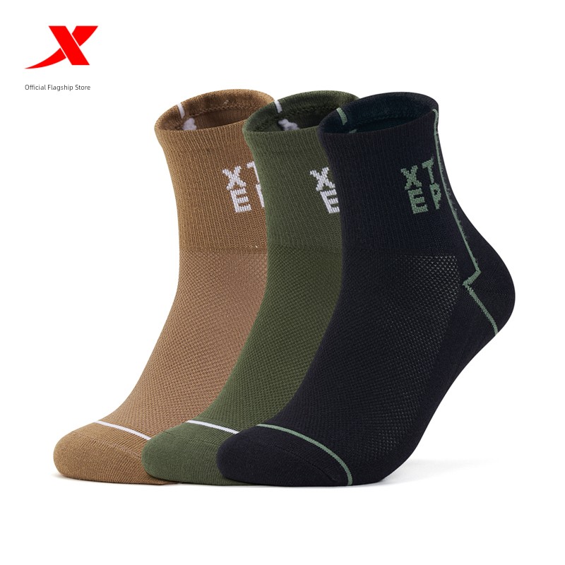 Tebu Quick Dry Training Antibacterial Sweat Absorption Knee-High Sports Socks