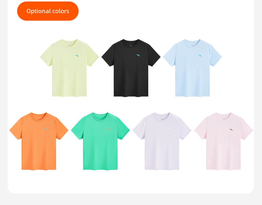 Anta Kidsren's Long-Sleeved T-Shirt Long-Sleeved Outdoor Sports Quick-Drying Boys' Short-Sleeved 2026 Spring & Fall New Youth Kidsren's Clothing — 50