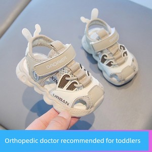 Baby Sandals, Summer Toddler Shoes for Boys, 0-3 Years Old, Ultra-Light Soft-Soled Functional Shoes, Non-Slip Casual Bab