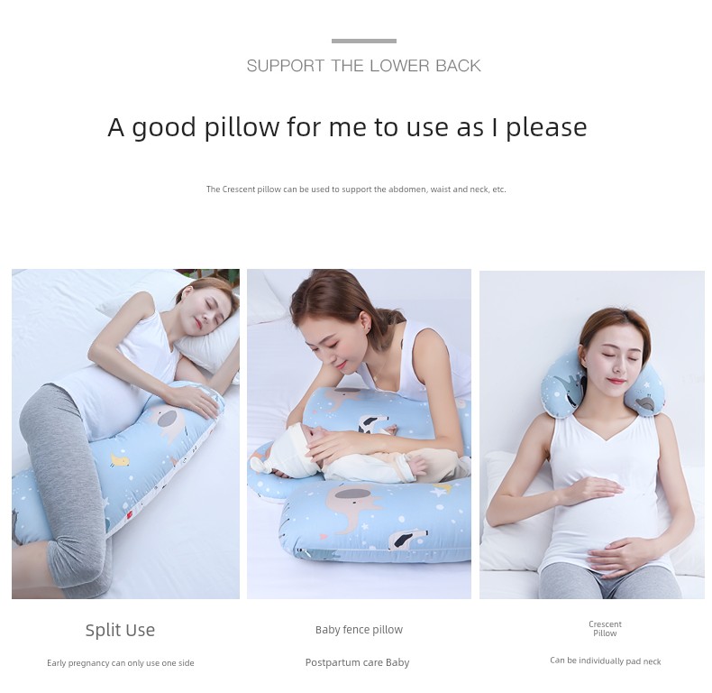 Mommytime Pregnancy Pillow Waist Support Pillow Belly Support Bolster U Essential for Pregnant Women Handy Gadget Pregnant Women Side Pillow Pregnant — 9