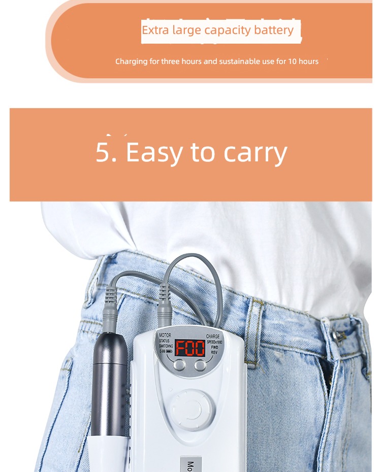 small-scale charge Portable Pen style major Exfoliating scrub Nail removal