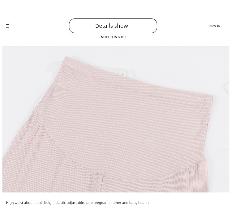 Extra Fat Fashion Tape Can Be Outwear Loose Short Pants Pregnant Women — 39
