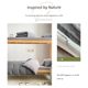 MUJI University Dormitory Bed Three-Piece Cotton Pure Cotton Quilt Cover Single Bed Sheet Quilt Cover