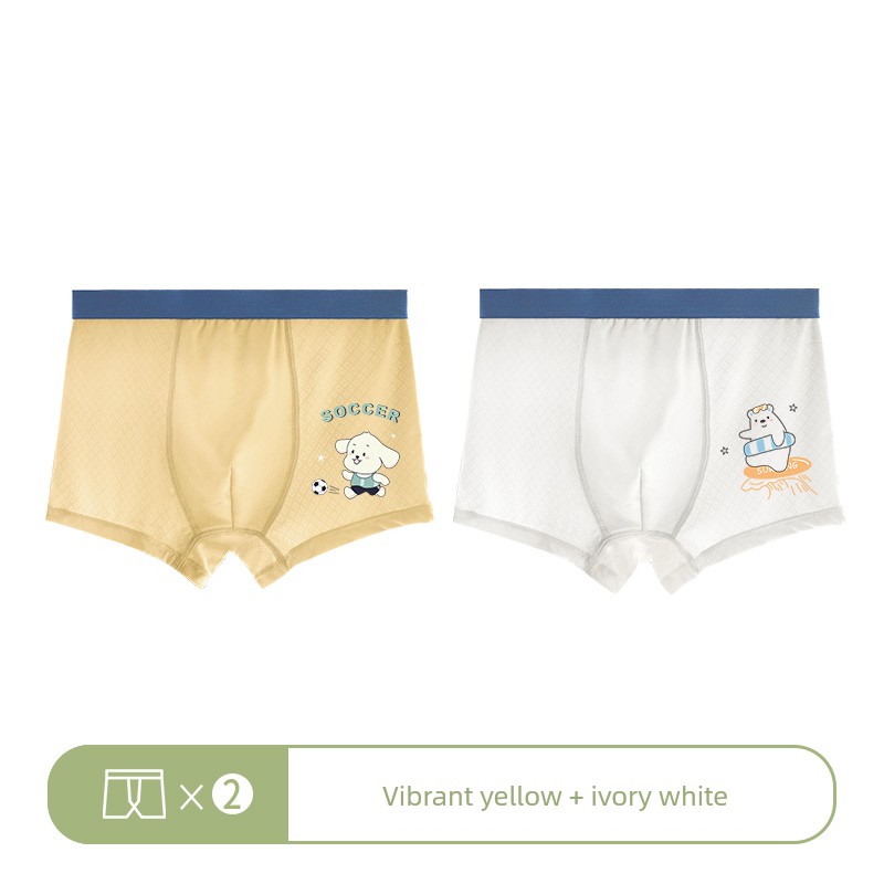 Children's Boxer Briefs 2026 Summer Mesh Ice Silk Baby Boy Boxer Briefs Non-Binding Pp Cooling Leggings — 1