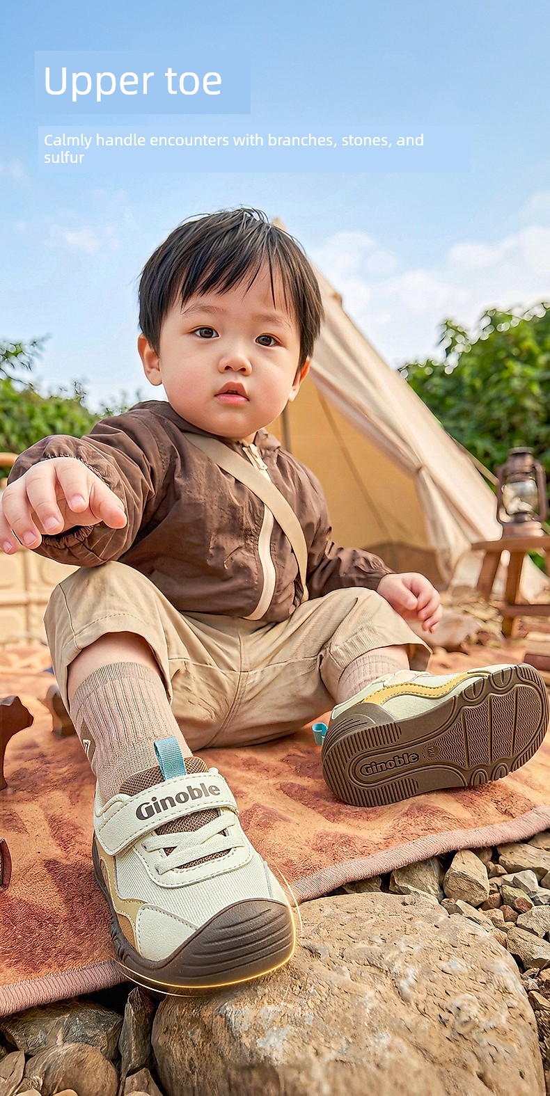 Jinopu Functional Shoes 2026 Autumn New Baby Shoes for Boys and Girls, Toddler Shoes Gb2603 — 10