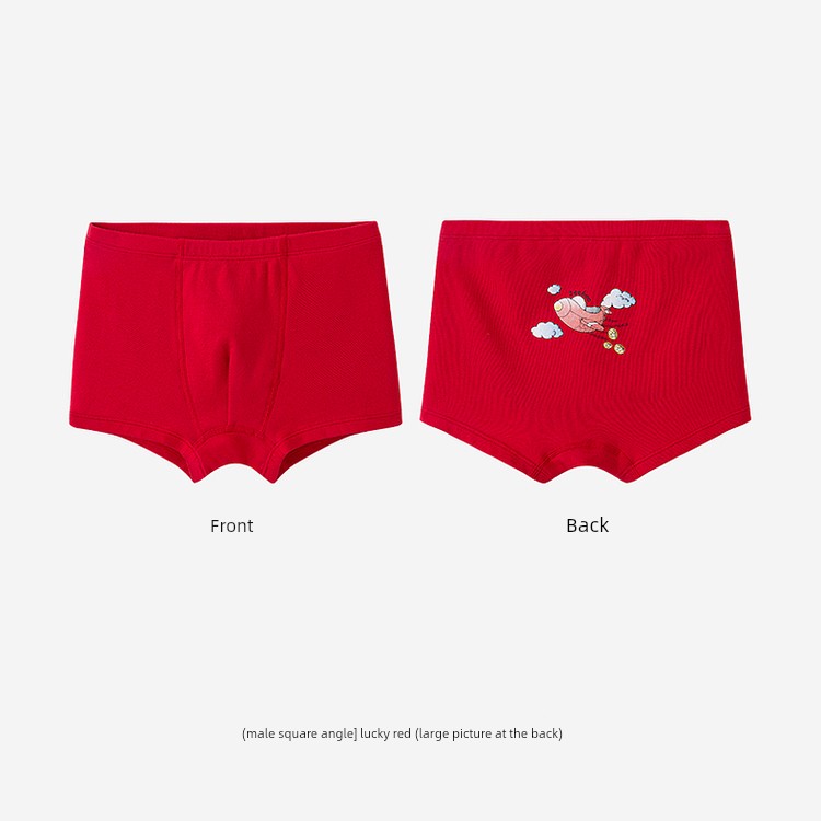 Ying's Children's Underwear, Boys' and Girls' Boxer Briefs, Suitable for All Seasons, Antibacterial Boxer Briefs for Small and Medium-Sized Children — 23