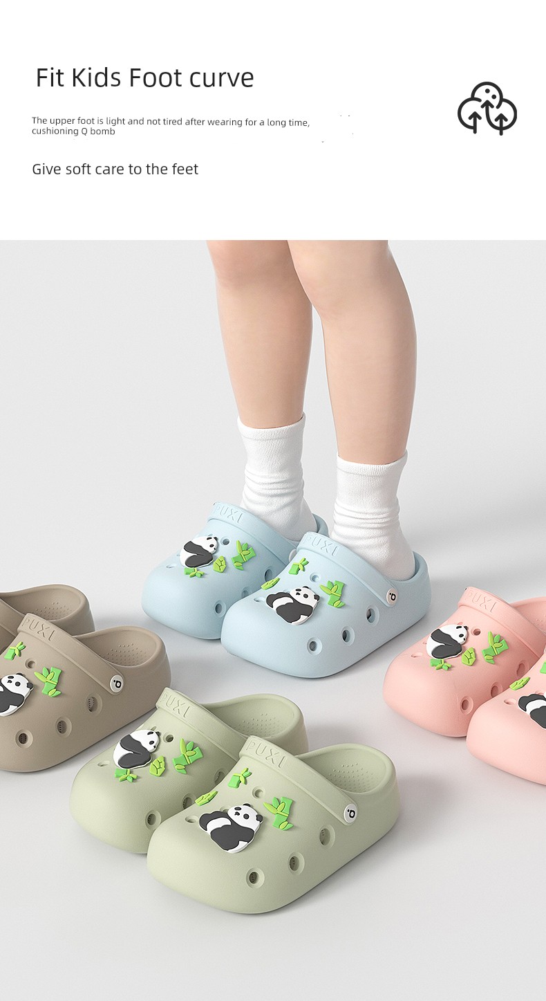 Puxi 2026 Clogs for Children, Boys and Girls, Summer Thick-Soled Height-Increasing Slippers with a Soft, Non-Slip Feel, Suitable for Outdoor and Beach Wear — 12