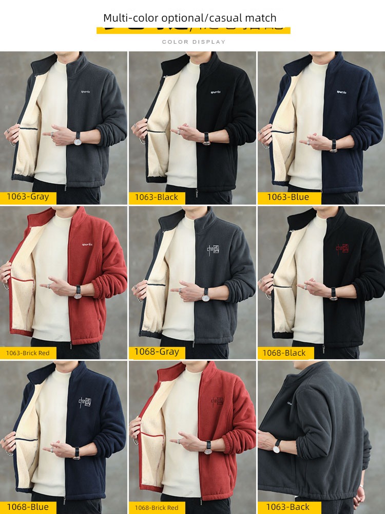 NGGGN Lamb cashmere Autumn and winter Cardigan leisure time Sweater