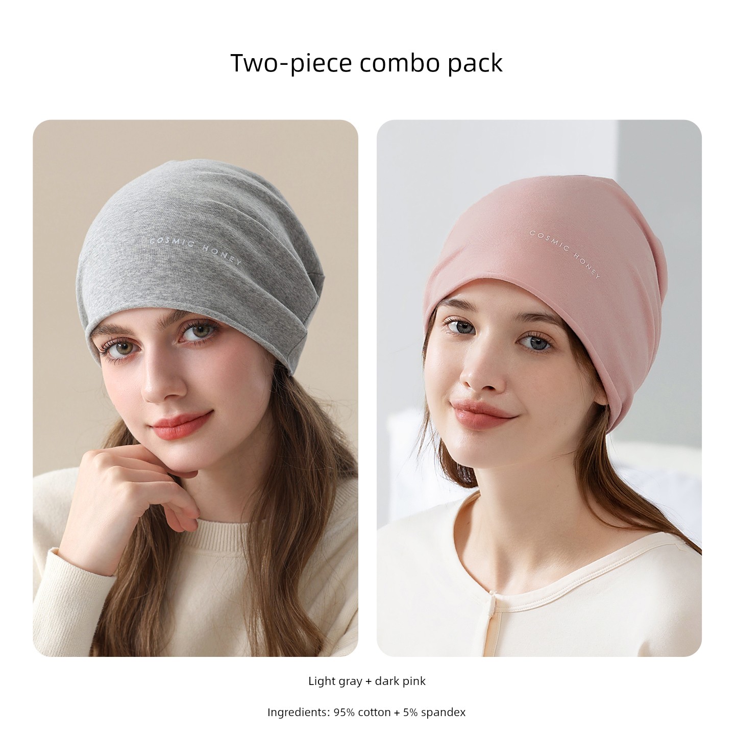 Postpartum Hat for Autumn and Winter, Thin, Windproof, Warm, Suitable for Pregnant and Postpartum Women, Large Head Circumference, Can Be Worn While — 4