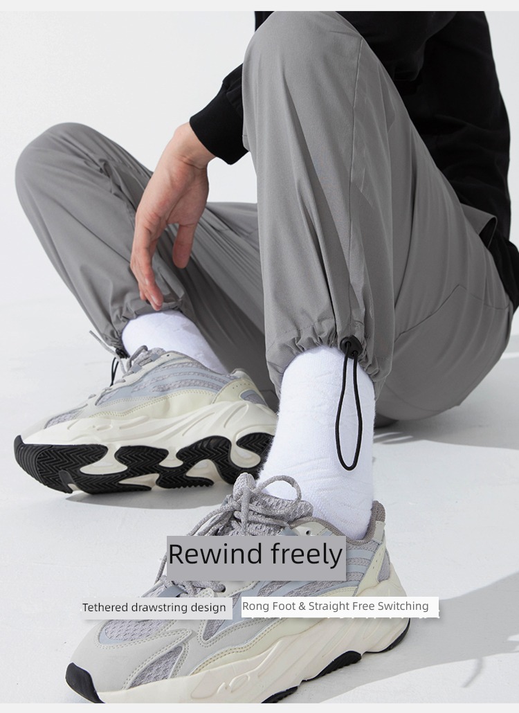 UZIS male easy grey Basketball American style Sports pants