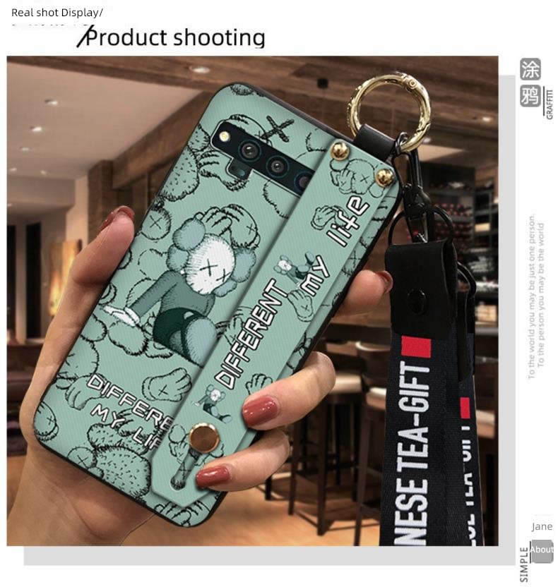 TCL Tiktok Same originality Lanyard Fall prevention Mobile phone shell