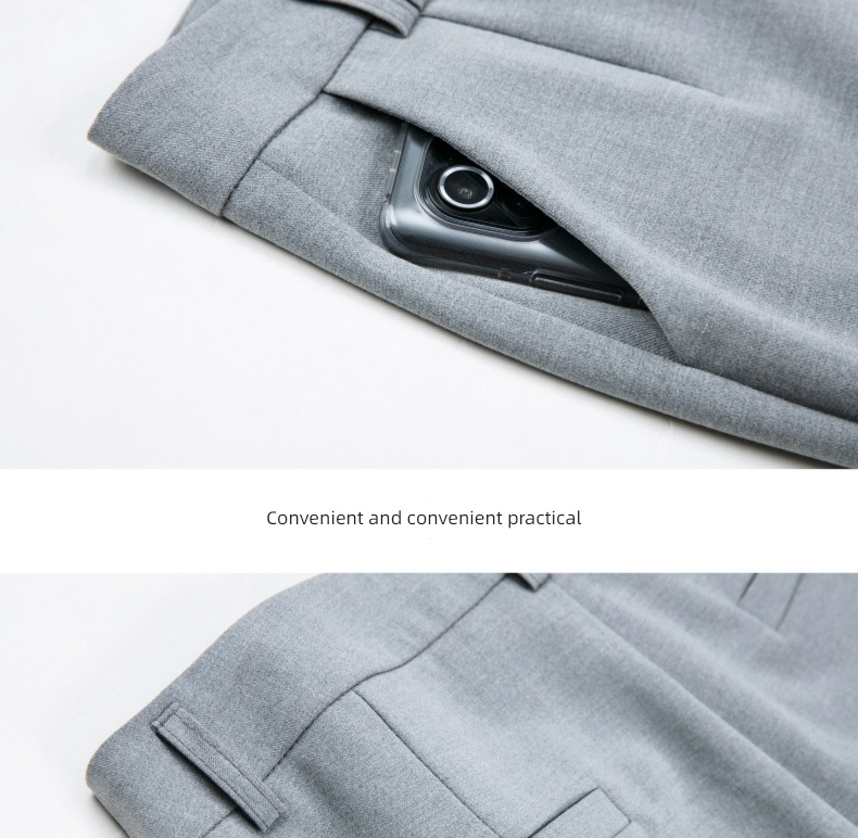 ma'am Plush middle age mom spring and autumn Suit pants