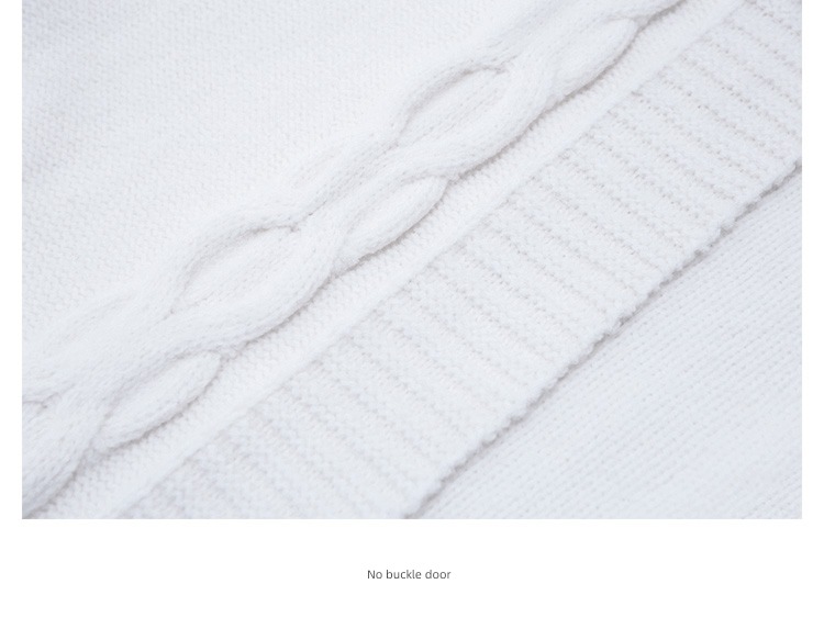 Languid Medium and long term Design sense niche knitting Cardigan