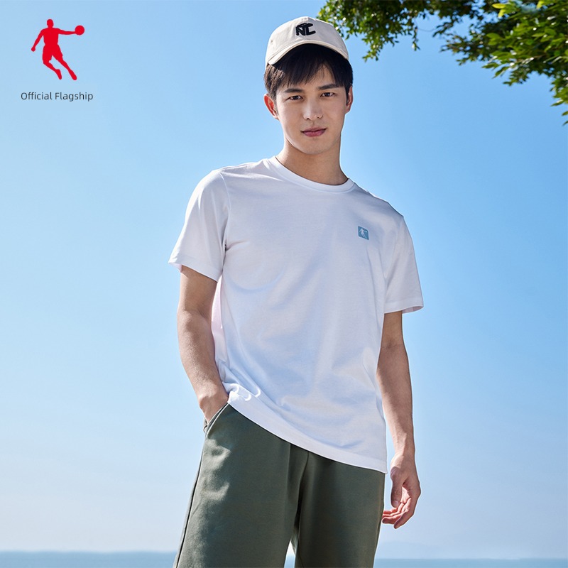 Jordan Round neck Short sleeve male jacket easy motion T-shirt
