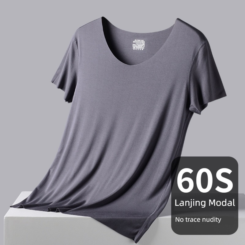 modal  man breathable 60 branch arbitrarily Short sleeve T-shirt