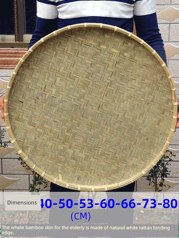 Round Dry Goods Farm Handmade Bamboo Dustpan