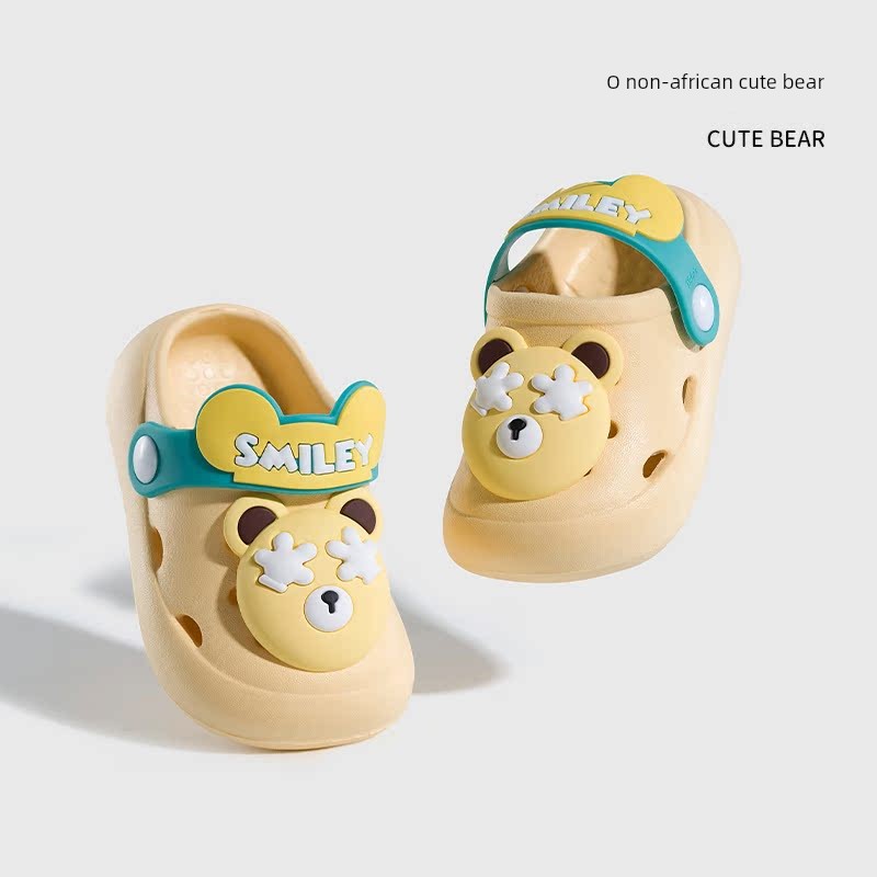 European-Style Unisex Children's Clogs, Baby Sandals, New Summer Indoor Bath Non-Slip Comfortable Shoes — 1