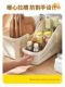 Home kitchen storage box pot lid rack storage rack plastic pot storage rack cabinet storage box storage rack