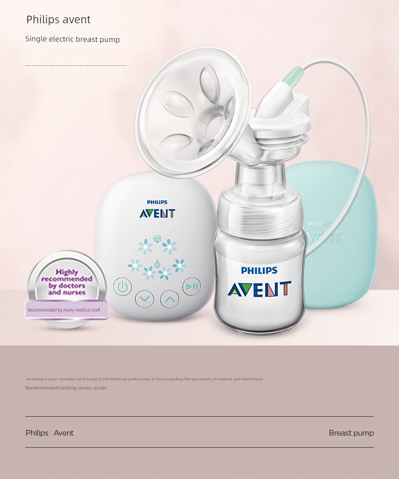 Philips AVENT Genuine Goods Electric Manual Dual-Use Breast Pump Bass Portable Unilateral Massage Milking Breast Pump — 3
