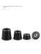 Round rubber foot mat shock absorbing furniture table and chair height enhancement base mute rubber instrument audio chassis foot mat