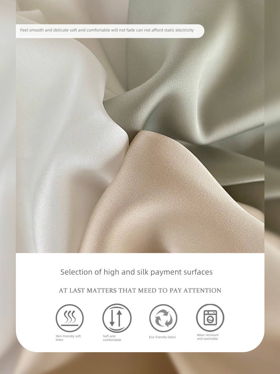 vest suit Satin easy Thin shoulder strap V-neck real silk