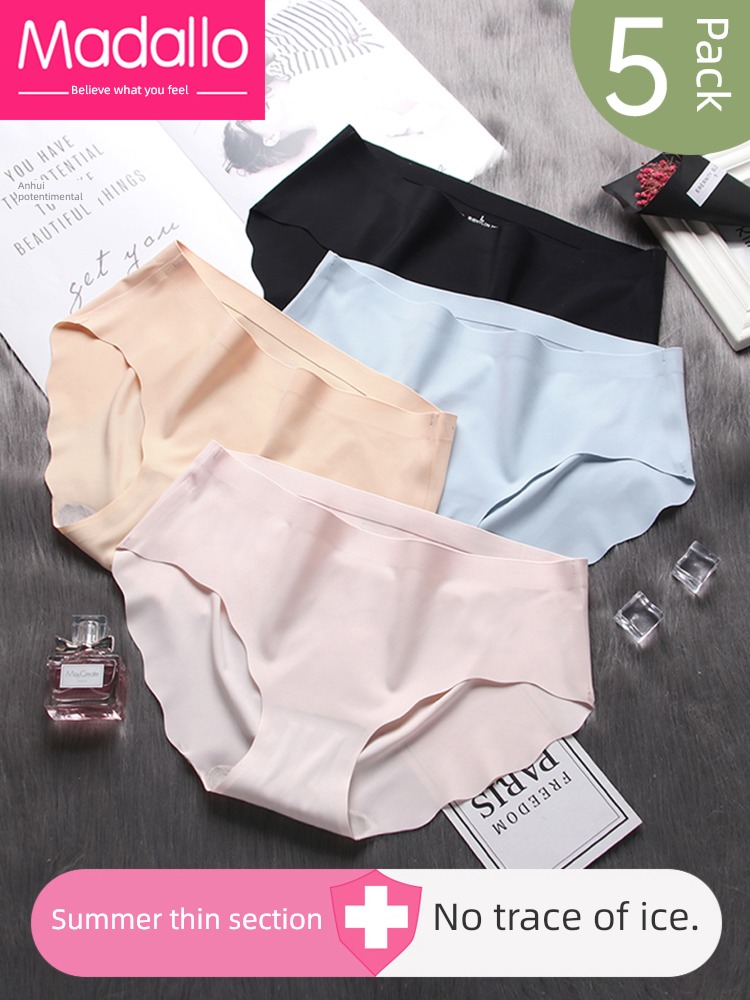 modal  Ice silk paragraph Antibacterial Cotton crotch low-waisted underpants