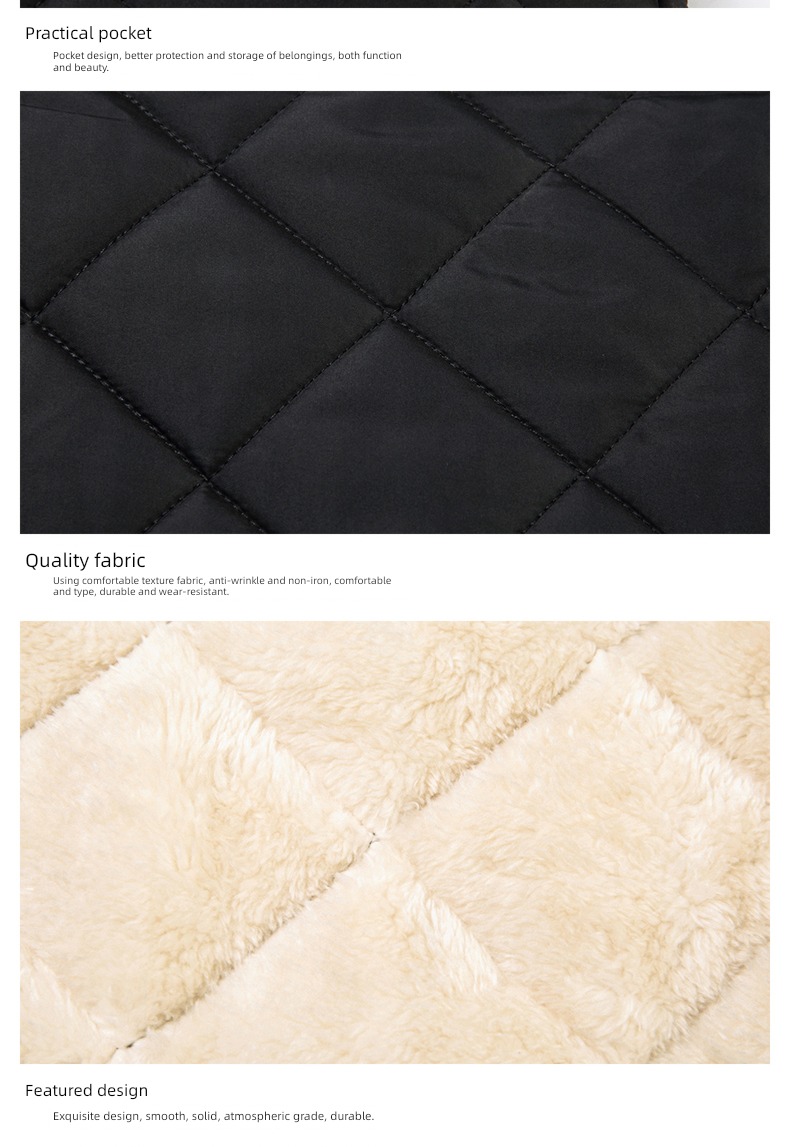 thickening Autumn and winter keep warm Down cotton Self-cultivation Sleeveless Vest