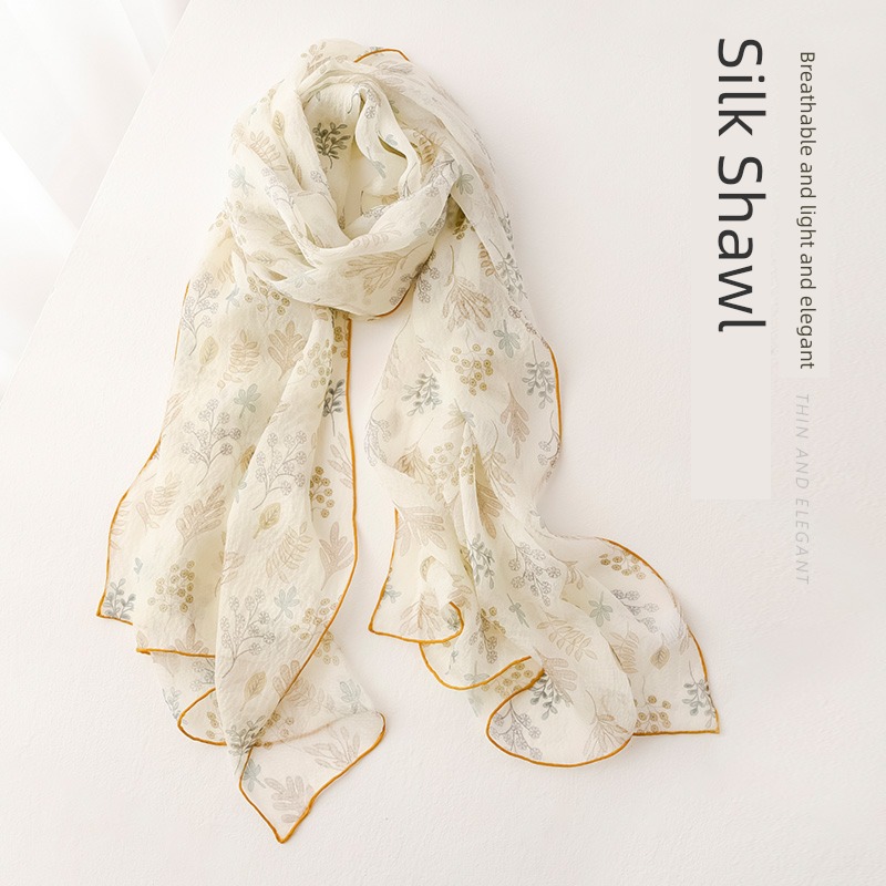 winter Thin money ma'am fashion Silk scarf