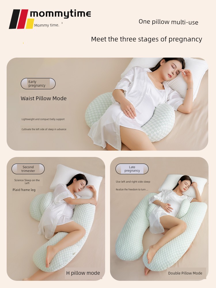 Mommytime Pregnancy Pillow Waist Support Pillow Belly Support Bolster U Essential for Pregnant Women Handy Gadget Pregnant Women Side Pillow Pregnant — 2