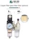 Oil and water separator compressed air filter air pump air source processor air compressor pressure reducing valve dry steam and water