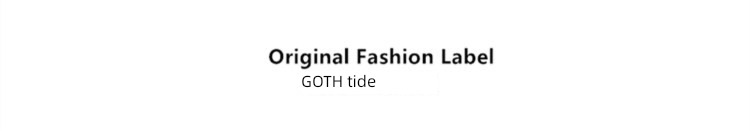GOTH American style High street zipper destruction Cut rotten sweater