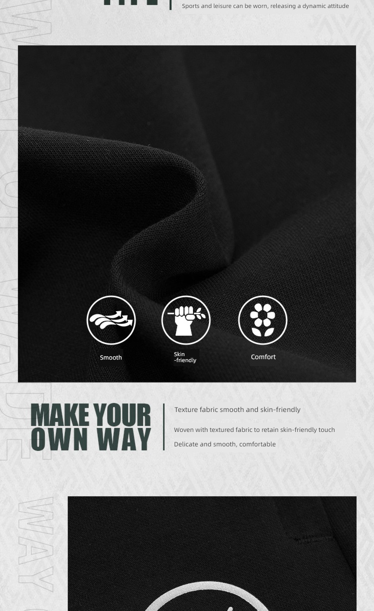 male Wade Khmer Windbreak Autumn style easy Sports pants