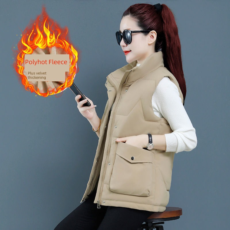 winter Korean version have cash less than that is registered in the accounts vest waistcoat Down cotton Vest