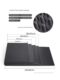 Barbershop hair stylist hair tool oil head electric push clipper non-slip pad haircut scissors fader storage mat