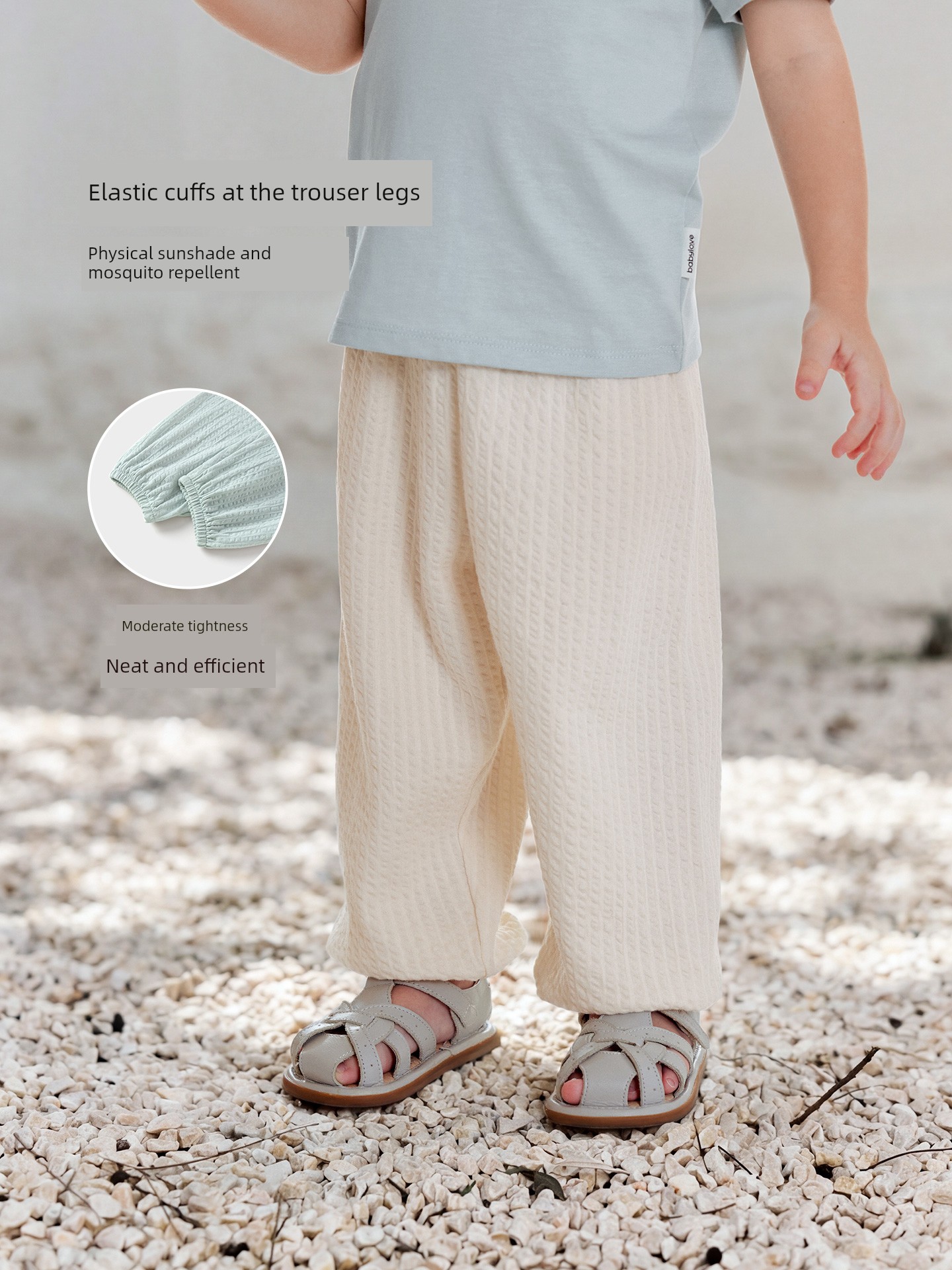 Babylove Baby Anti-Mosquito Pants Summer Thin Pure Cotton Gauze Loose Casual Pants Baby Fashion Versatile Pants