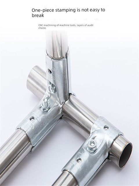 20mm/25mm diameter reinforced joints, fish pond connection parts, fasteners, shelf accessories, snaps, no welding